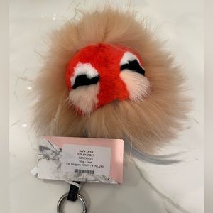 Fur keychain